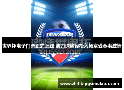 世界杯电子门票正式上线 助力球迷轻松入场享受赛事激情