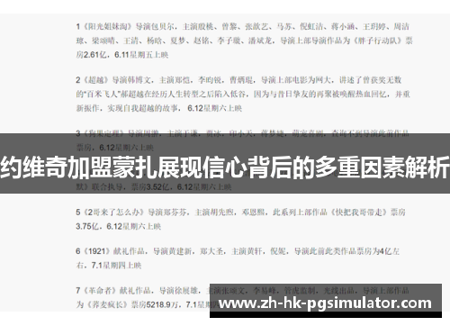 约维奇加盟蒙扎展现信心背后的多重因素解析