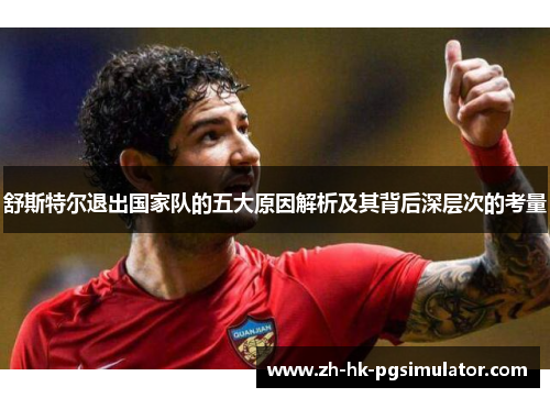 舒斯特尔退出国家队的五大原因解析及其背后深层次的考量